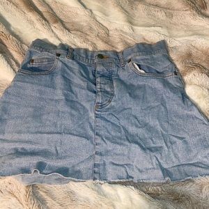 Denim Skirt